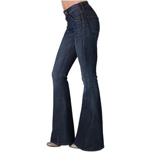 CITIZENS OF HUMANITY Angie Super Flare Jeans Moon River Indigo Retro Mid Rise 26
